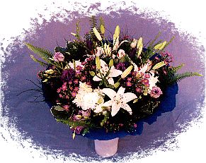 Bouquet of flowers of the season