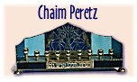 Chaim Peretz, Vitrage -- stained glass and silver pieces for all occasions in the Jewish Calendar
